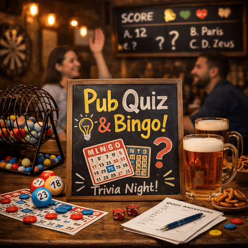 Pub kvíz nebo Bingo