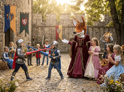 Den s princeznami a rytíři